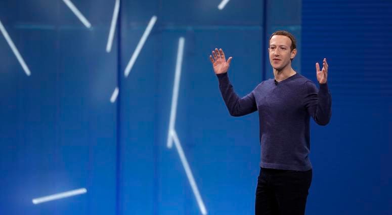 Facebook CEO Mark Zuckerberg makes the keynote address at F8, Facebook's developer conference, Tuesday, May 1, 2018, in San Jose, Calif.